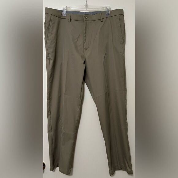 Greg Norman Attack Life Khaki Dress Pants -‎ 38x30 Performance Travel Pant Golf